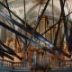 Installation Contretemps, en présence de l'artiste Sophie Bouvier Ausländer, Eglise St-François, Lausanne